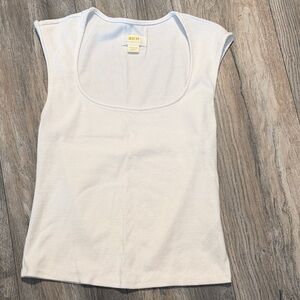 Anthropologie Cream Tank Top